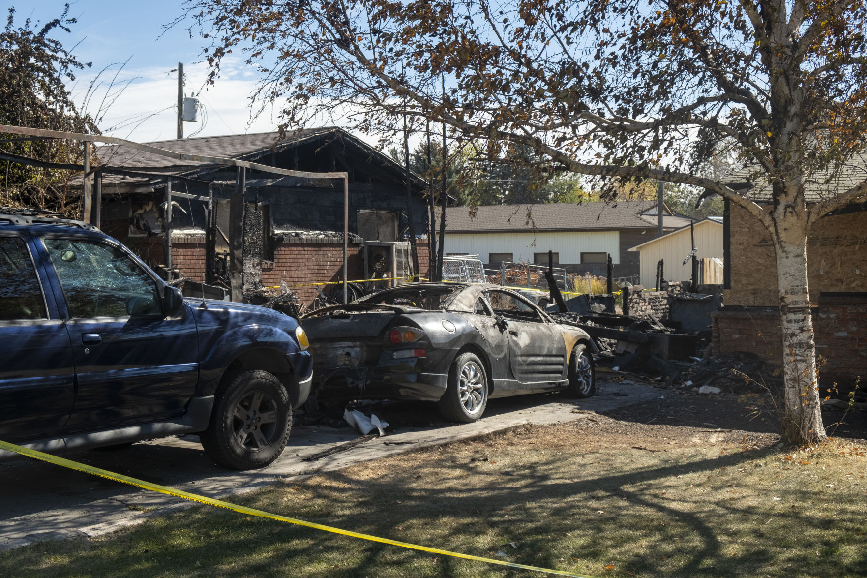 Arson fire in Jerome